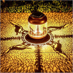 Decorative Hanging Solar Lanterns for Patio, Waterproof LED
