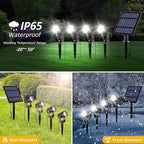 Solar Landscape Spotlights, LED
