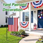 Solar-Powered Flagpole Light, Bright LED