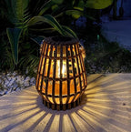 Elegant Hanging Solar Lanterns for Porch, Waterproof LED