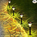 Warm White Solar Pathway Lights 10-Pack, Driveway LED