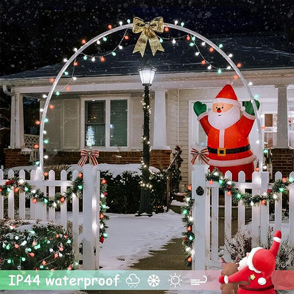 Christmas LED String Lights, Waterproof Timer Lights