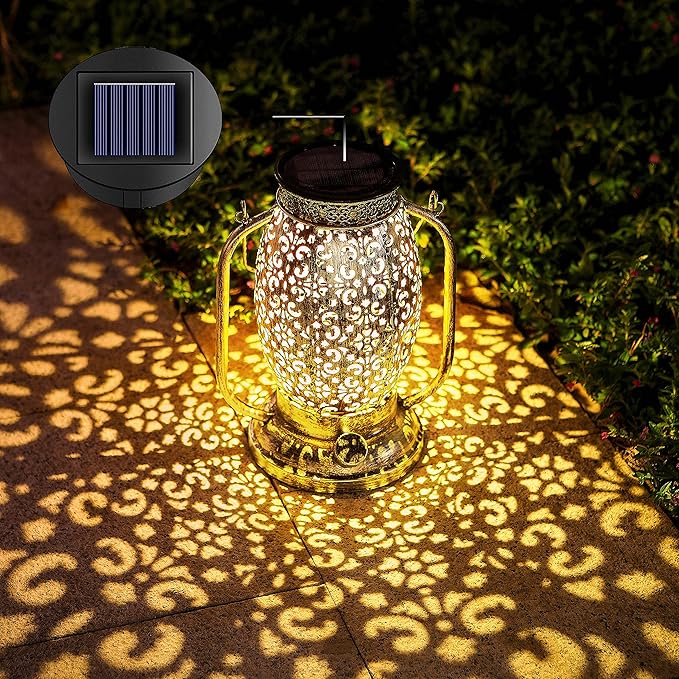 4 Pack Solar Lights Replacement Top, (Top Size 3.15 inch, Bottom Size 2.76 inch) Solar Lantern Light Lids, Waterproof Replacement Parts for Outdoor Hanging Lanterns(Warm White)